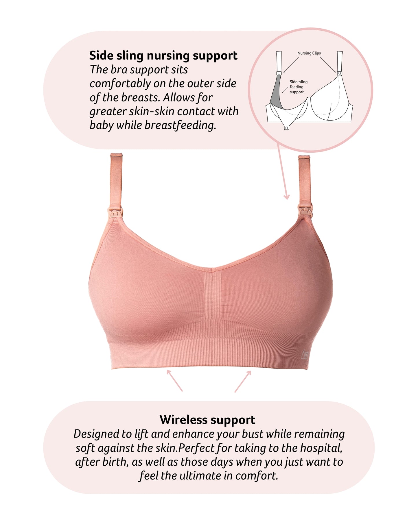 Hotmilk My Necessity 2.0 FlexFit Nursing Bra