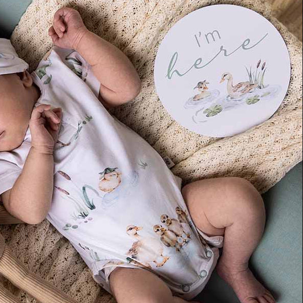 Snuggle Hunny Reversible Milestone Cards