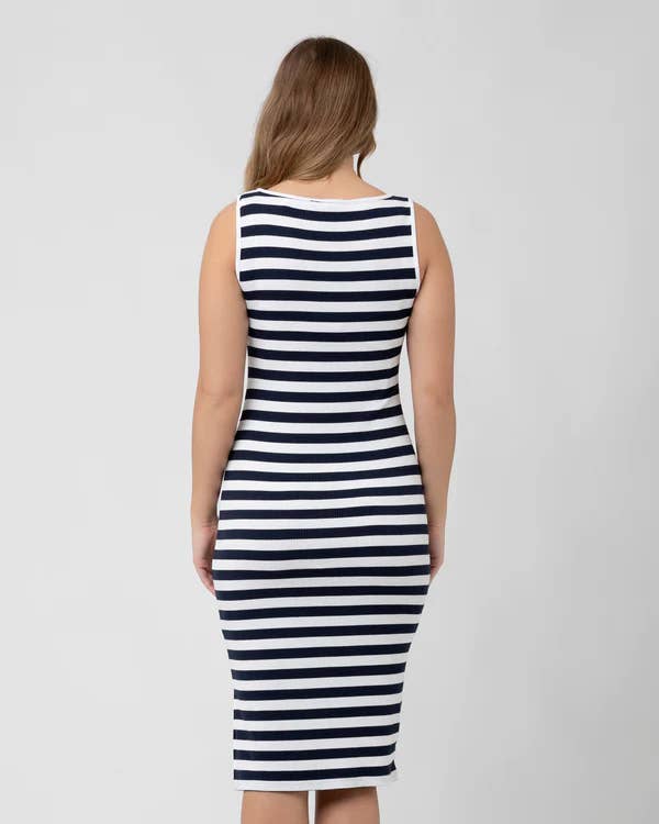 Ripe Maternity Lee Button Down Rib Dress