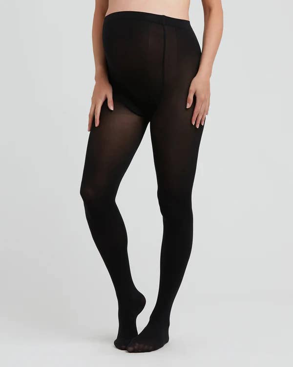 Ripe Maternity Opaque Maternity Tights Black