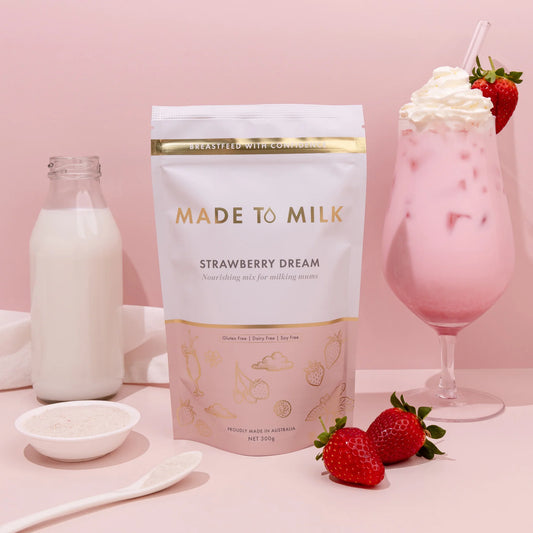 Made to Milk Strawberry Dream Lactation Drink