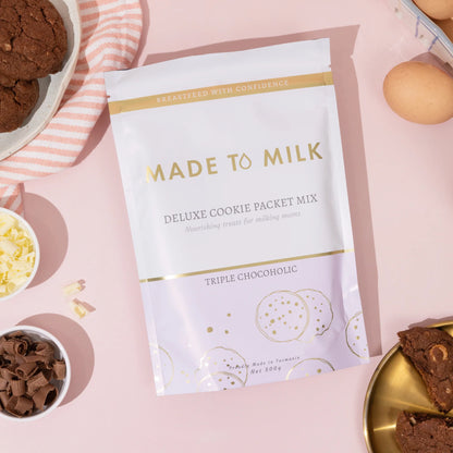 Made to Milk Triple Chocoholic Lactation Cookie Packet Mix