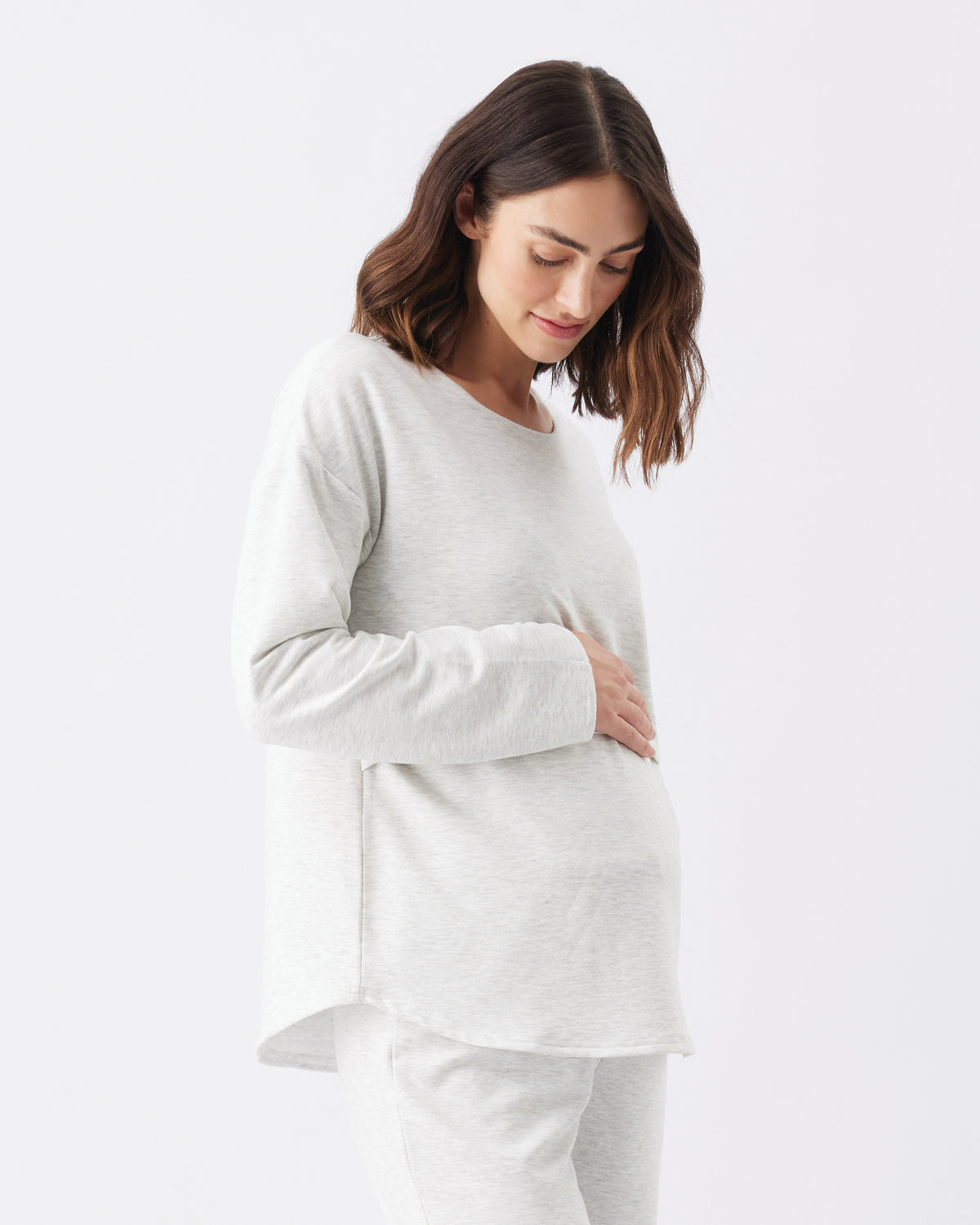 Super Soft Nursing & Lounge Set - Silver Marle