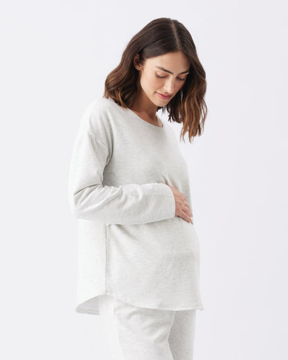 Super Soft Nursing & Lounge Set - Silver Marle
