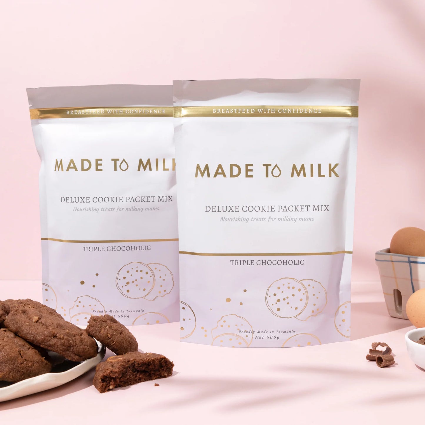 Made to Milk Triple Chocoholic Lactation Cookie Packet Mix