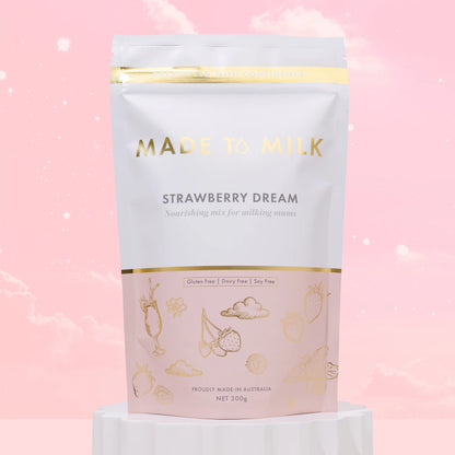 Made to Milk Strawberry Dream Lactation Drink