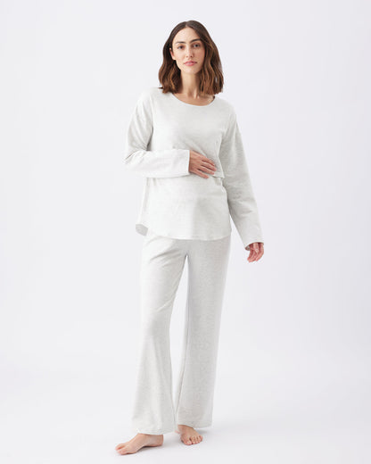 Super Soft Nursing & Lounge Set - Silver Marle