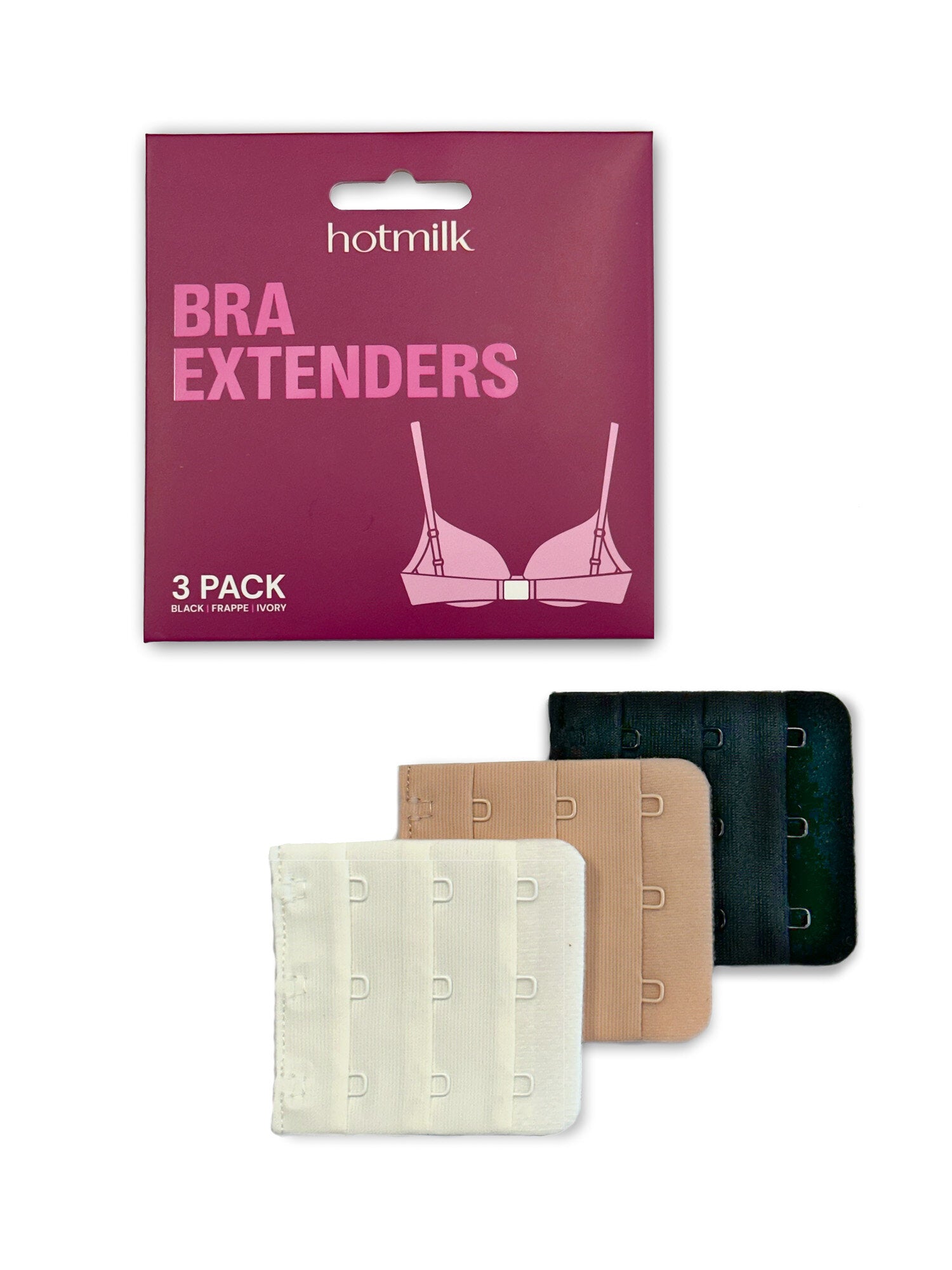 Hotmilk Bra Extenders 3pk