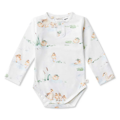 Snuggle Hunny Long Sleeve Organic Bodysuit