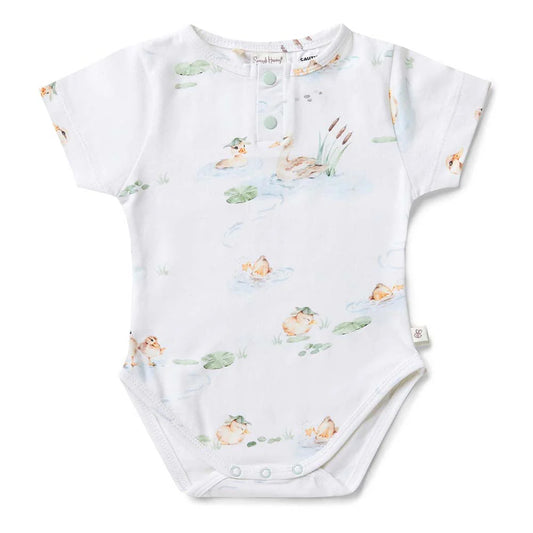 Snuggle Hunny Short Sleeve Organic Bodysuit