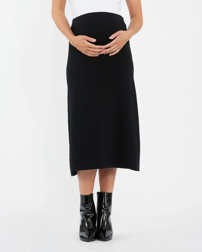 Ripe Maternity A-Line Knit Skirt