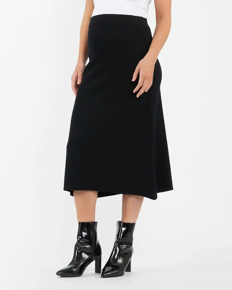 Ripe Maternity A-Line Knit Skirt