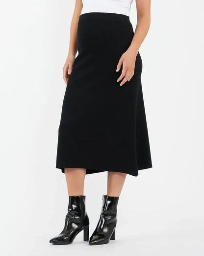 Ripe Maternity A-Line Knit Skirt