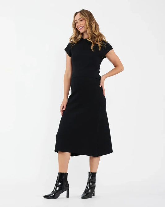 Ripe Maternity A-Line Knit Skirt