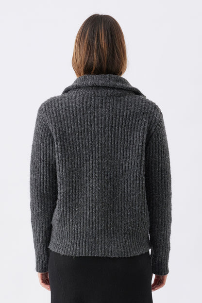 Ripe Maternity Layla Zip Through Knit