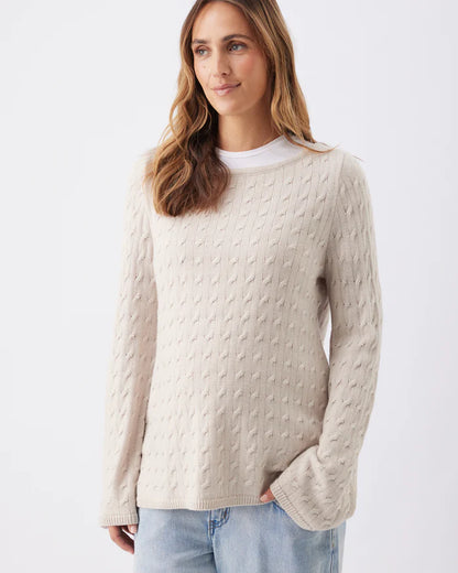 Ripe Maternity Carla Cable Nursing Knit