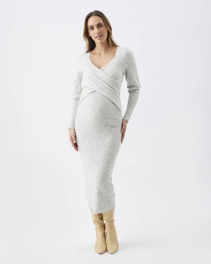 Ripe Maternity Heidi Nursing Knit Dress