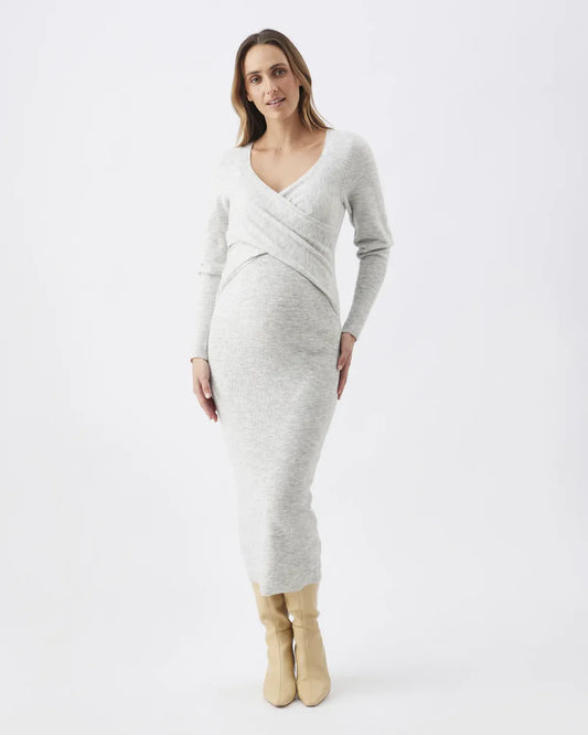 Ripe Maternity Heidi Nursing Knit Dress