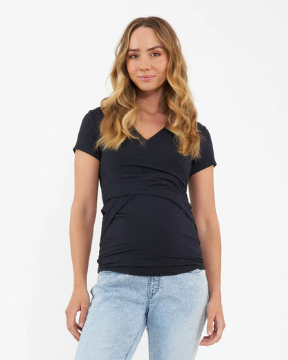 Ripe Maternity Embrace Short Sleeve Nursing Tee