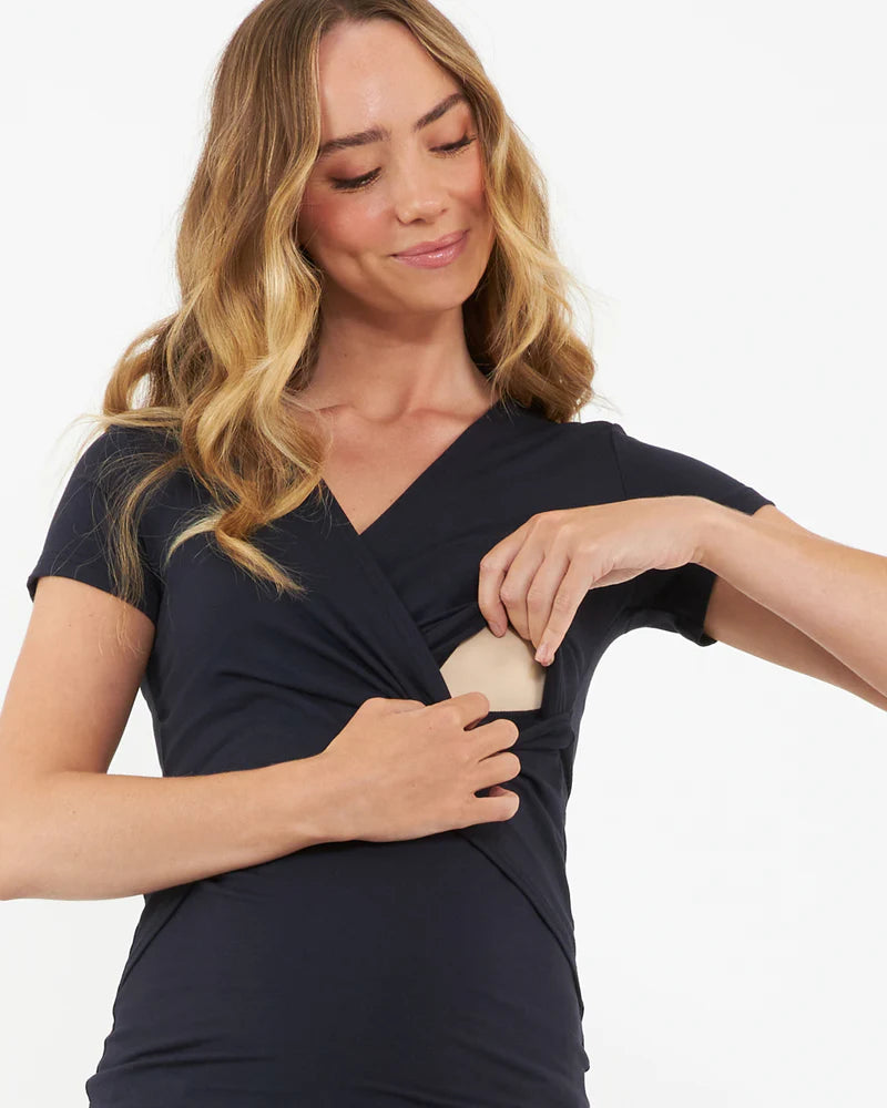 Ripe Maternity Embrace Short Sleeve Nursing Tee