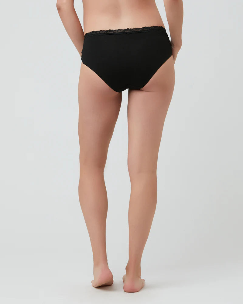 Ripe Maternity Organic Cotton Lacey Briefs
