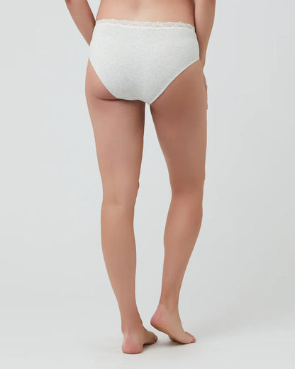 Ripe Maternity Organic Cotton Lacey Briefs