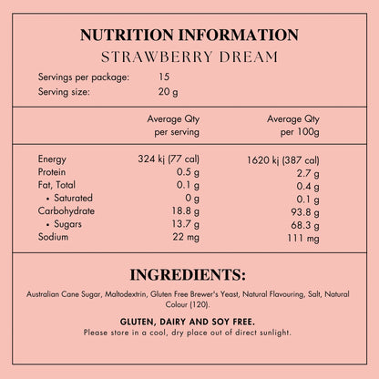 Made to Milk Strawberry Dream Lactation Drink