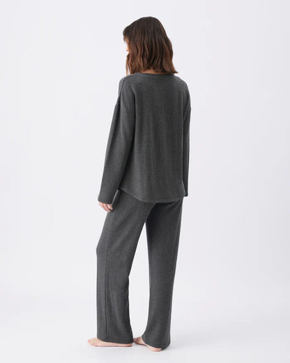 Super Soft Nursing & Lounge Set - Charcoal Marle