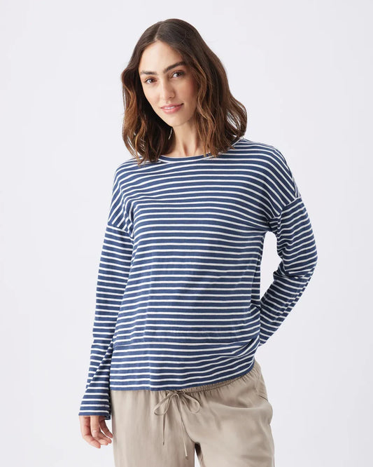 Ripe Maternity Claudette Long Sleeve Nursing Top