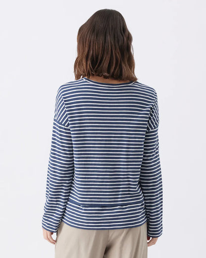 Ripe Maternity Claudette Long Sleeve Nursing Top