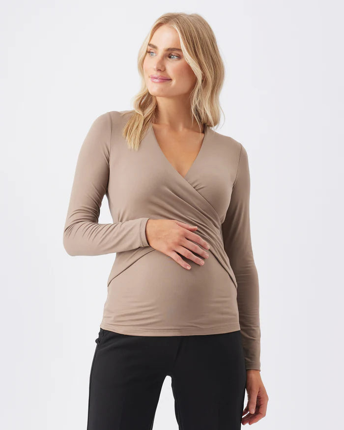 Ripe Maternity Luxe Knit Embrace Nursing Top