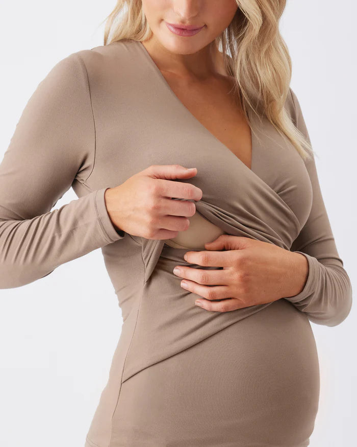 Ripe Maternity Luxe Knit Embrace Nursing Top