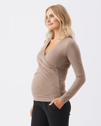 Ripe Maternity Luxe Knit Embrace Nursing Top