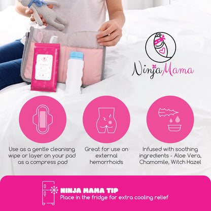 Ninja Mama Postpartum Recovery Pad Liners/Wipes