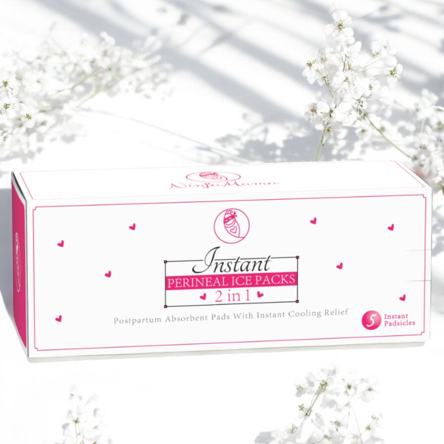 Ninja Mama Instant Perineal Ice Packs - Pack of 5