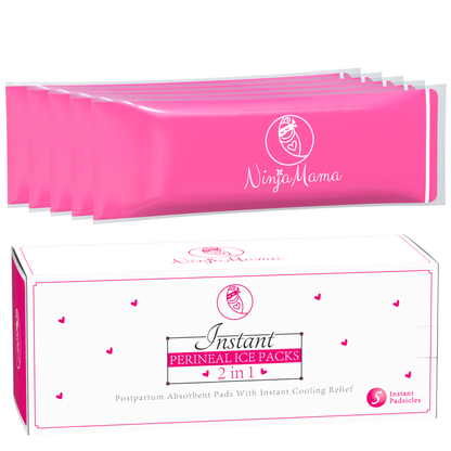 Ninja Mama Instant Perineal Ice Packs - Pack of 5