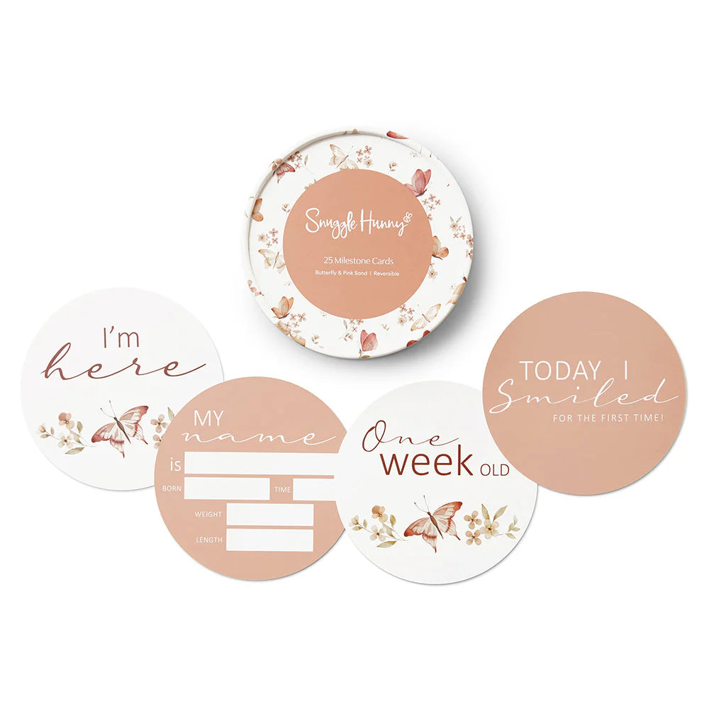 Snuggle Hunny Reversible Milestone Cards