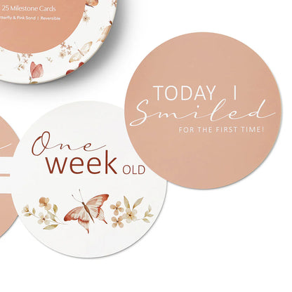 Snuggle Hunny Reversible Milestone Cards